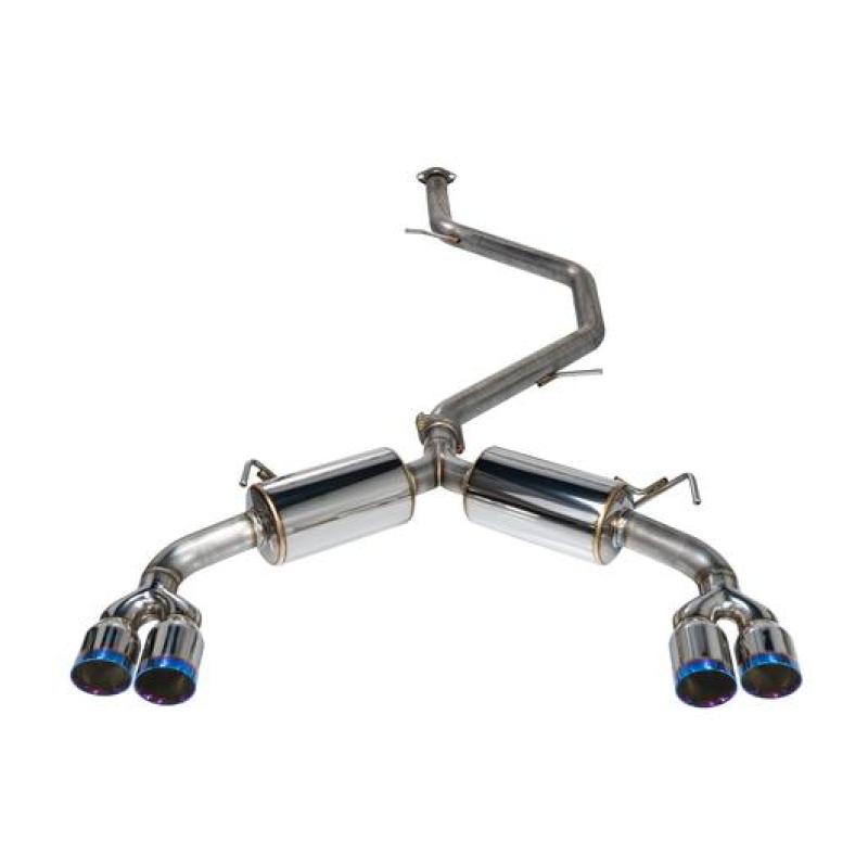 Remark RK-C4063T-01P - REMRK-C4063T-01P - Remark 2019+ Toyota Corolla Hatchback Quad-Exit Cat-Back Exhaust Burnt Stainless Steel - Shipped in Europe - Tuningsupply.com