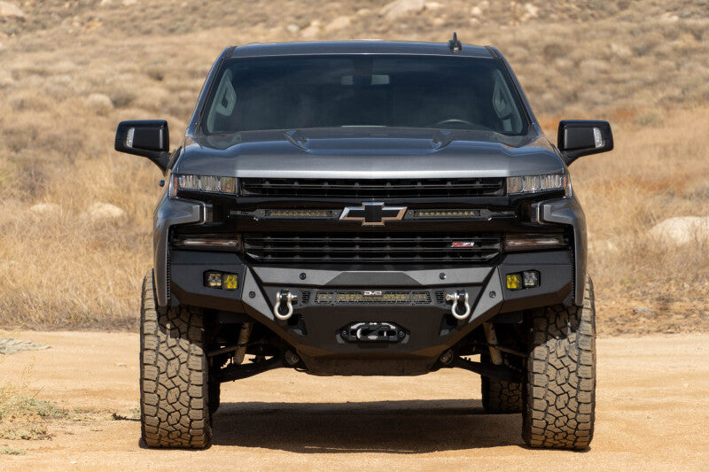 DV8 Offroad FBCS1-07 - DVEFBCS1-07 - DV8 Offroad 19-21 Chevrolet Silverado 1500 SPEC Series Front Bumper - Shipped in Europe - Tuningsupply.com