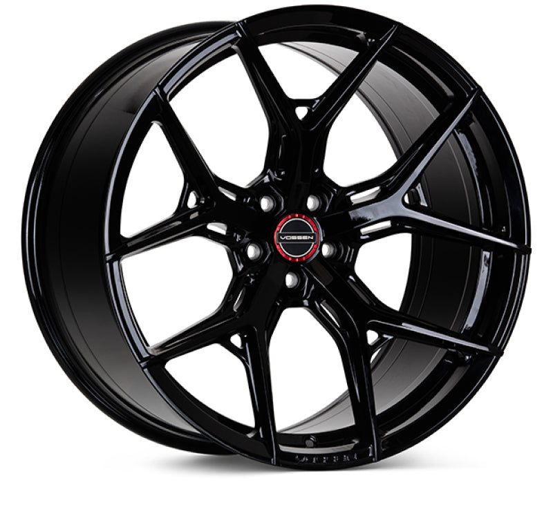 Vossen HF5-9B60 - VOSHF5-9B60 - Vossen HF-5 19x8.5 / 5x120 / ET30 / Flat Face / 72.56 - Gloss Black Wheel - Shipped in Europe - Tuningsupply.com