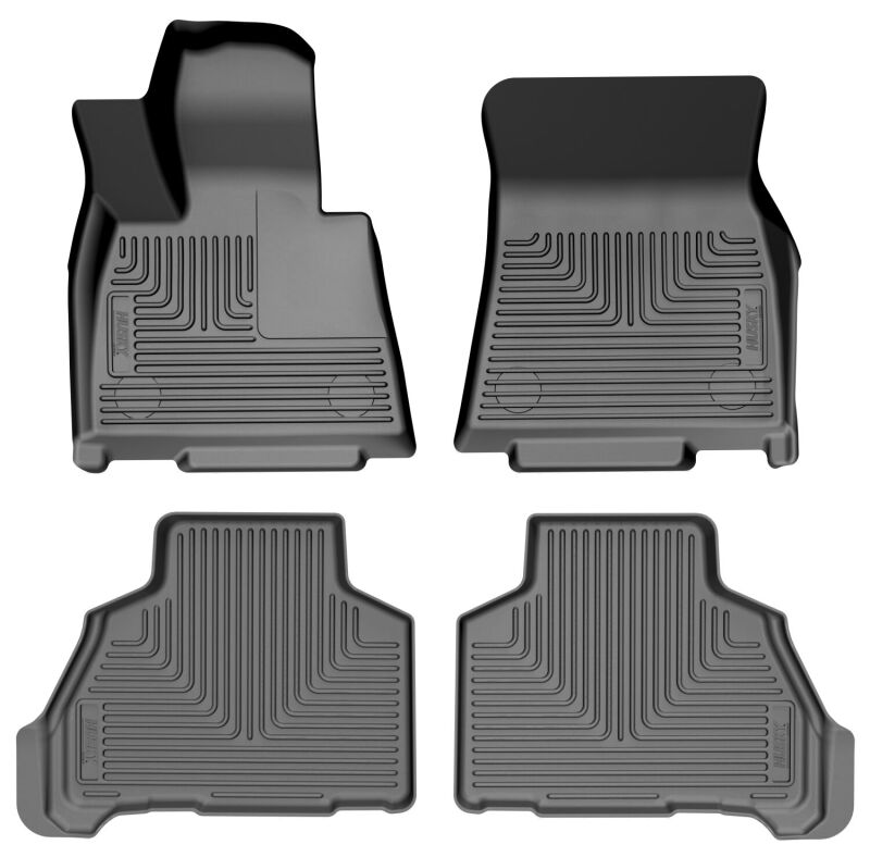 Husky Liners 96191 - HSL96191 - Husky Liners 25-26 Ford Expedition Weatherbeater Front & 2nd Seat Floor Liners - 3 Piece - Black - Shipped in Europe - Tuningsupply.com