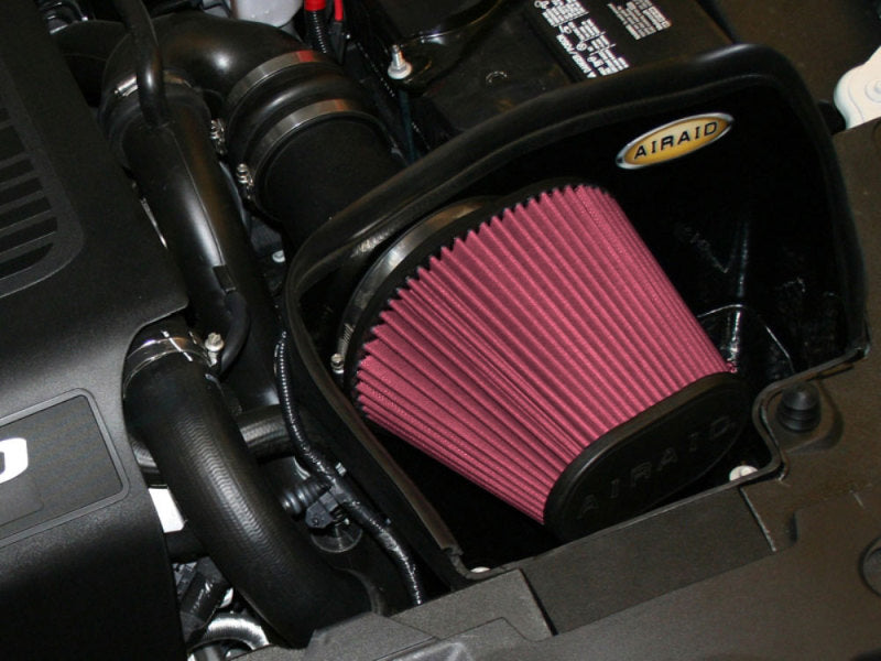 Airaid 451-260 - AIR451-260 - Airaid 10-13 Ford Taurus SHO/Flex 3.5L Turbo MXP Intake System w/ Tube (Dry / Red Media) - Shipped in Europe - Tuningsupply.com