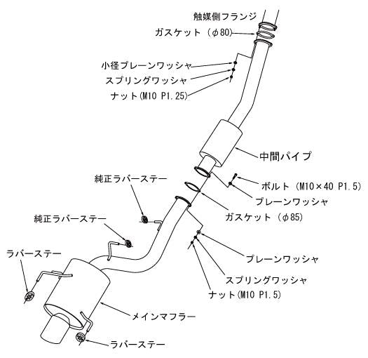 HKS 31029-AN002 - HKS31029-AN002 - HKS SUPER TURBO MUFFLER BCNR33 RB26DETT - Shipped in Europe - Tuningsupply.com