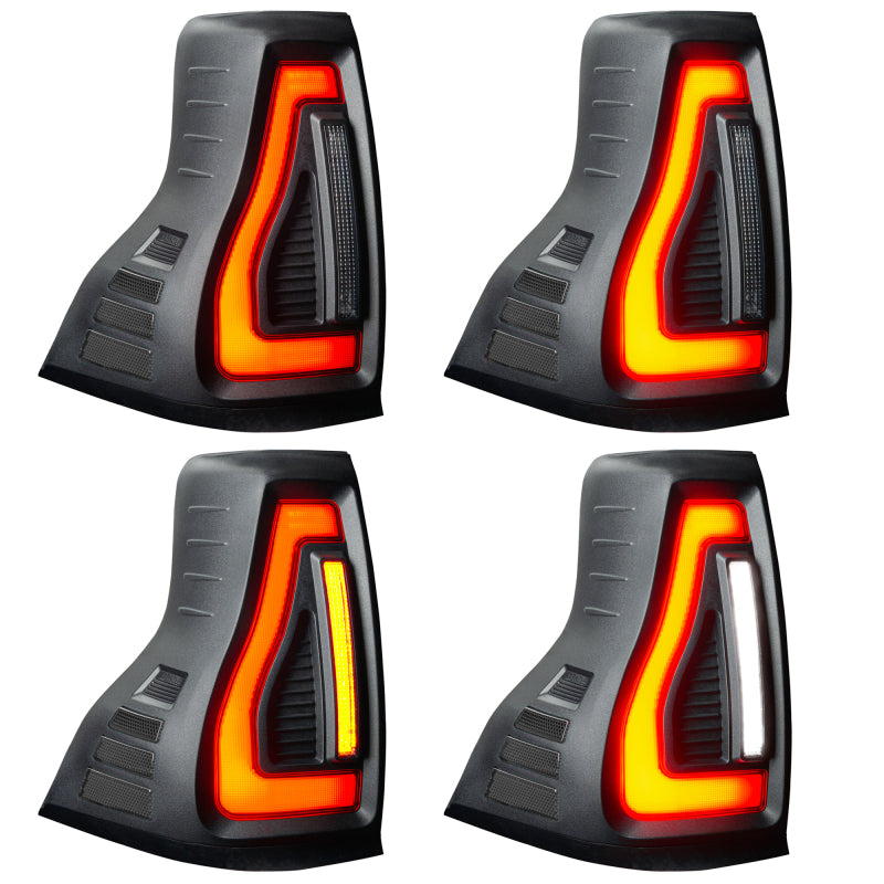 ORACLE Lighting 5931-504-T - ORL5931-504-T - Oracle 10-23 Lexus GX460 and Toyota Prado Flush Lensless LED Tail Lights - Black Series - Shipped in Europe - Tuningsupply.com