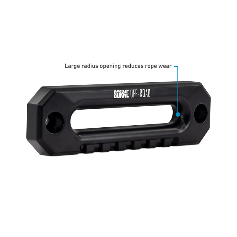 Borne Off-Road BNWN-HFL-01BK - BRNBNWN-HFL-01BK - Borne Off-Road Hawse Fairlead - Black - Shipped in Europe - Tuningsupply.com