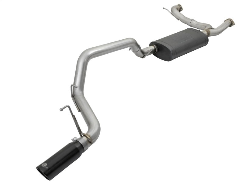 aFe 49-36114-B - AFE49-36114-B - aFe MACHForce XP 3in 304 SS Cat-Back Exhausts w/ Black Tips 10-17 Nissan Patrol (Y62) V8-5.6L - Shipped in Europe - Tuningsupply.com
