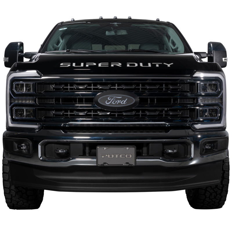 Putco 92804 - PUT92804 - Putco 25-26 Ford Super Duty Front Emblem (w/ Camera Cutout and w/o Washer Opening) - Shipped in Europe - Tuningsupply.com