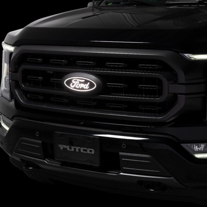 Putco 92601 - PUT92601 - Putco 15-17 Ford F-150 Front Luminix Ford LED Emblem - Fits bar Style Grillee - Shipped in Europe - Tuningsupply.com