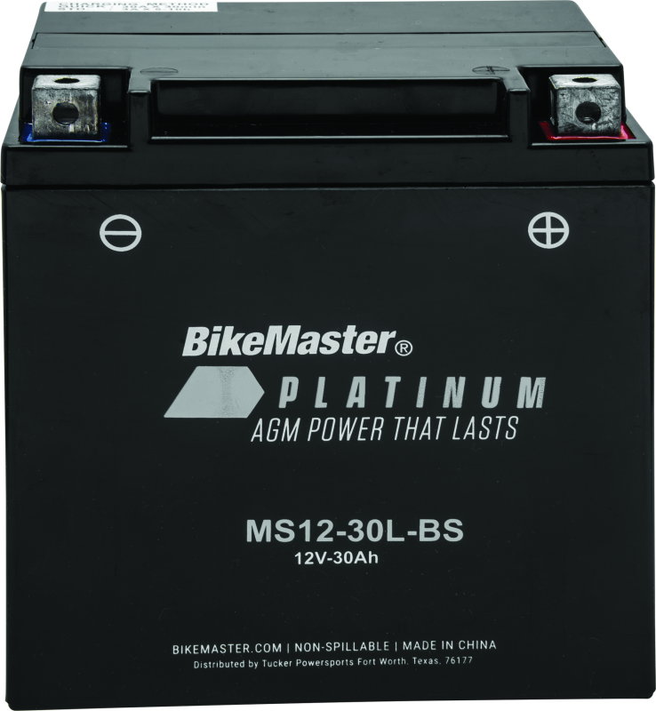 BikeMaster 780728 - BKM780728 - Batterie AGM BikeMaster - MS12-30L-BS - Shipped in Europe - Tuningsupply.com