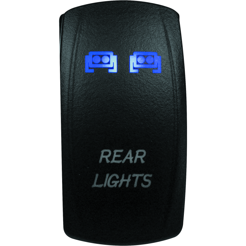 DragonFire Racing 521391 - DFR521391 - DragonFire Racing Lighted Switch Rear Light On/Off Blue - Shipped in Europe - Tuningsupply.com