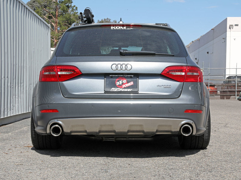 aFe 49-36437-P - AFE49-36437-P - aFe MACH Force-Xp 13-16 Audi Allroad L4 SS Axle-Back Exhaust w/ Polished Tips - Shipped in Europe - Tuningsupply.com