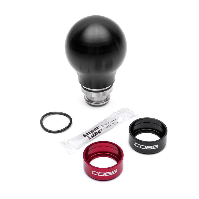 COBB 211360-BK - COBB211360-BK - Cobb Subaru 5-Speed COBB Short Weighted Knob - Black - Shipped in Europe - Tuningsupply.com