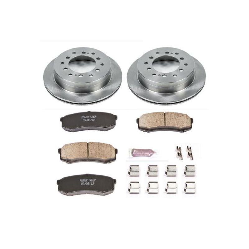 PowerStop KOE2405 - PSBKOE2405 - Power Stop 03-09 Lexus GX470 Rear Autospecialty Brake Kit - Shipped in Europe - Tuningsupply.com