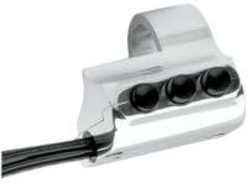 Performance Machine 0062-2033-CH - PFM0062-2033-CH - Performance Machine Switch Assy 3 Button Left Sd - Chrome - Shipped in Europe - Tuningsupply.com