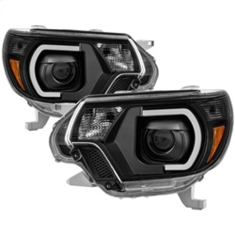 SPYDER 9037542 - SPY9037542 - xTune Toyota Tacoma 12-15 Headlights - Light Bar DRL - Black PRO-JH-TTA12-LBDRL-BK - Shipped in Europe - Tuningsupply.com
