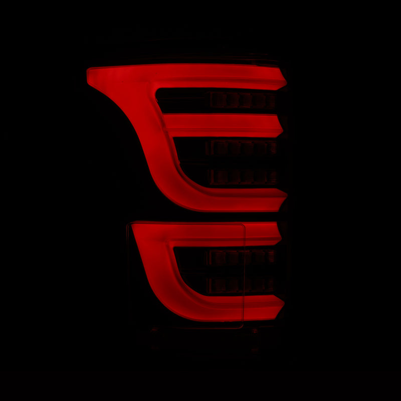 AlphaRex 652030 - ARX652030 - AlphaRex 15-20 Ford F150 Luxx-Series LED Tail Lights Alpha-Black - Shipped in Europe - Tuningsupply.com