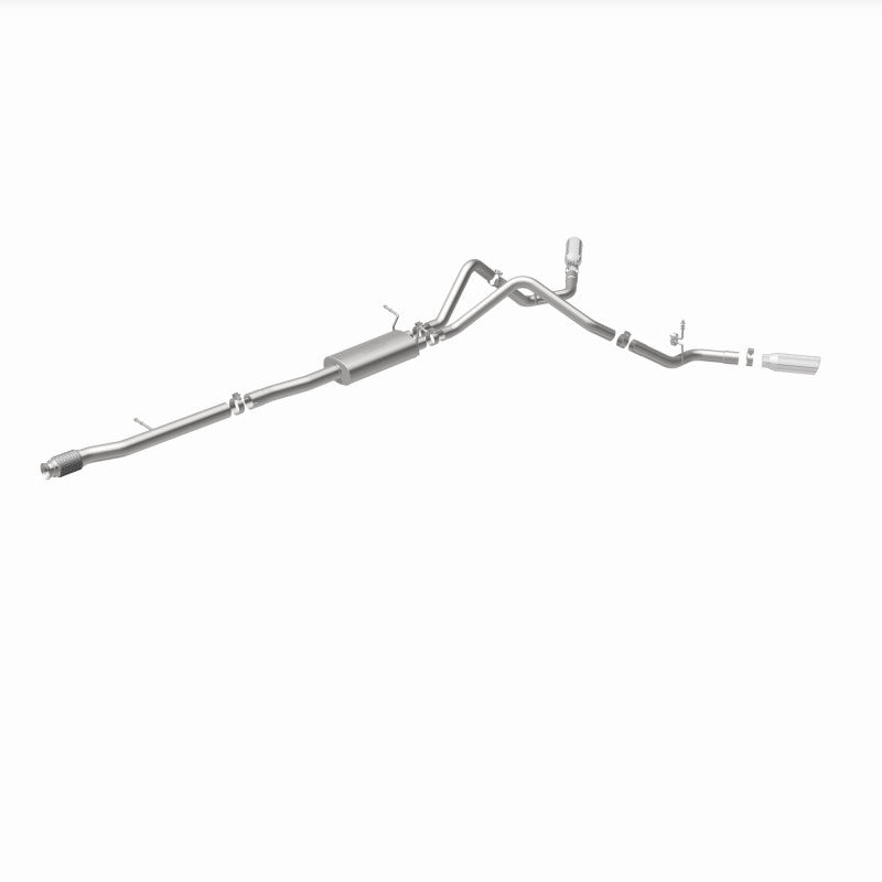 Magnaflow 15269 - MAG15269 - Magnaflow 14 Chev Silverado V8 5.3L CC/EC Cab Dual Split Behind Rear Tires Exit SS Cat Back Perf Exh - Shipped in Europe - Tuningsupply.com