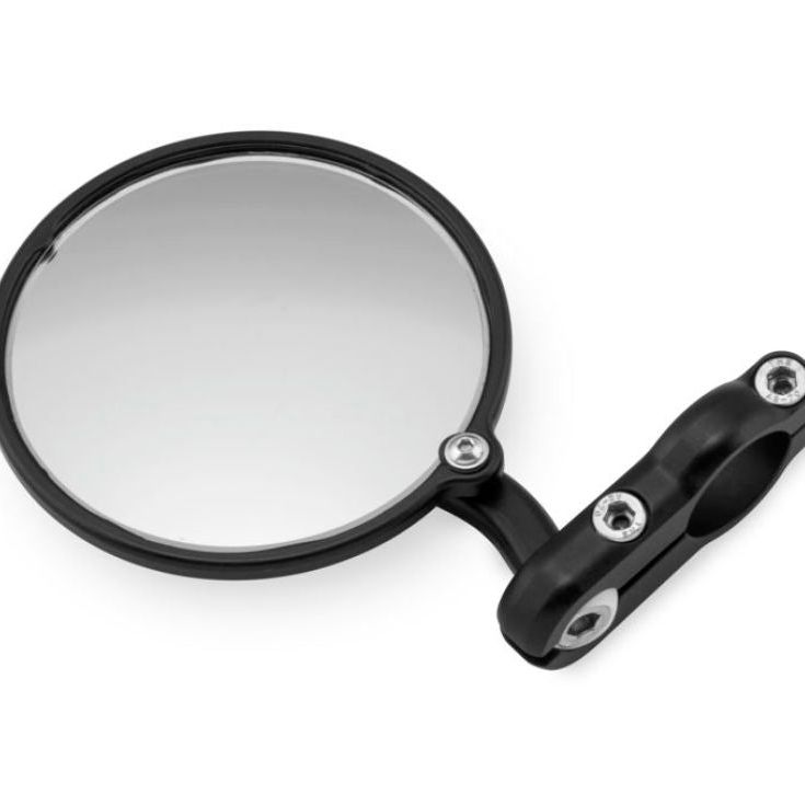 CRG Constructors HS-100-R - CRGHS-100-R - CRG Hindsight 3 in. Round Bar-End Mirror Right - Black - Shipped in Europe - Tuningsupply.com