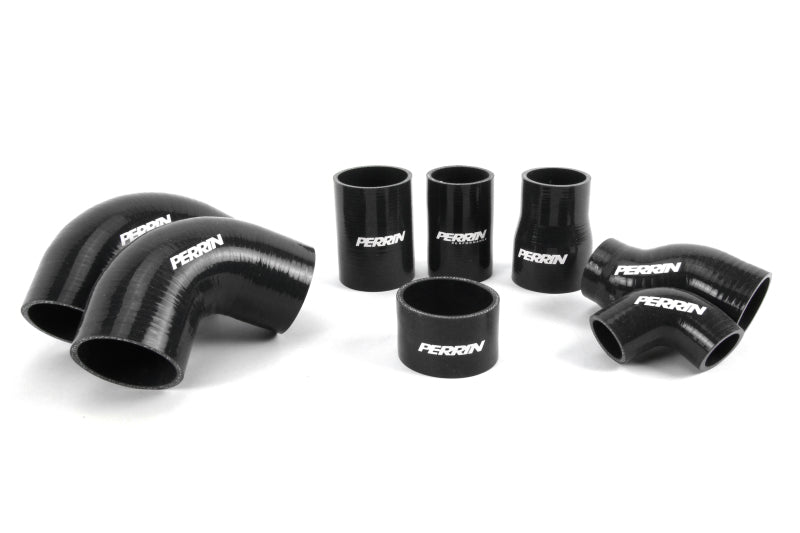 Perrin Performance PSP-ITR-438-3RD - PERPSP-ITR-438-3RD - PERRIN 15-21 Subaru STI Front Mount Intercooler Boost Tube Kit - Red - Shipped in Europe - Tuningsupply.com