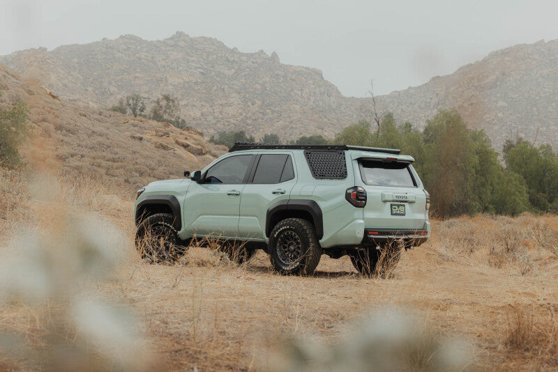 DV8 Offroad RRTF3-02EMD - DVERRTF3-02EMD - DV8 Offroad 25-26 Toyota 4Runner Exterior Window Molle for DV8 Offroad Roof Rack - Driver - Shipped in Europe - Tuningsupply.com