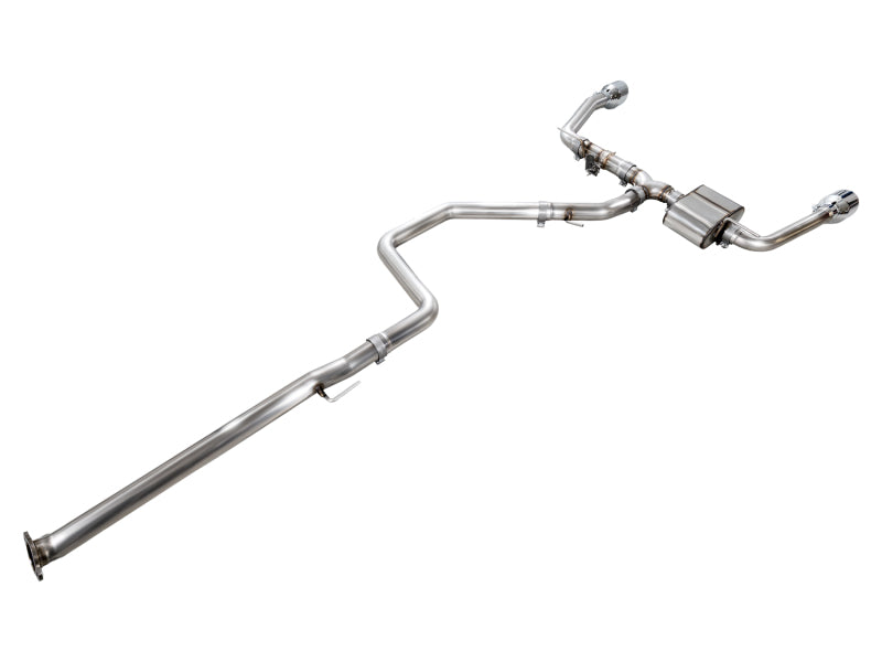 AWE Tuning 3025-32237 - AWE3025-32237 - AWE Tuning 22-26 Hyundai Elantra N SwitchPath Cat-Back Exhaust - Chrome Silver Tips - Shipped in Europe - Tuningsupply.com