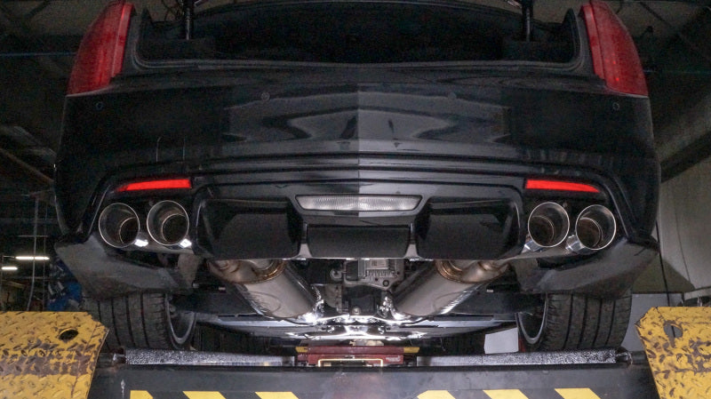 Stainless Works CTSV16CB - SSWCTSV16CB - Stainless Works 2016-18 Cadillac CTS-V Sedan Catback System Resonated X-Pipe Dual-Mode Mufflers - Shipped in Europe - Tuningsupply.com