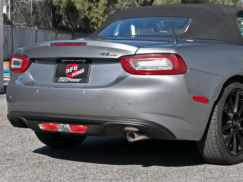 aFe 49-36901 - AFE49-36901 - AFE FIAT 124 Spider I4-1.4L (t) Mach Force-Xp 2-1/2 In 304 Stainless Steel Axle-Back Exhaust - Shipped in Europe - Tuningsupply.com