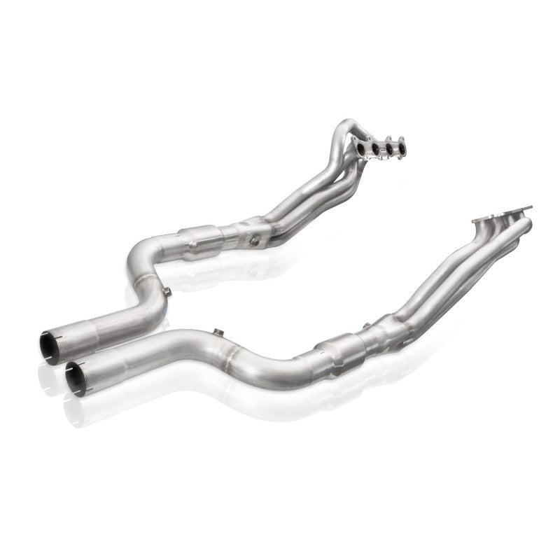 Stainless Works - SSWM152H3CATLG - Stainless Works 15-18 Ford Mustang GT Aftermarket Connect 2in Catted Headers - Shipped in Europe - Tuningsupply.com