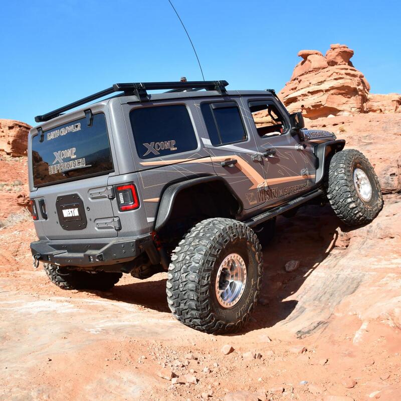 Westin 59-761205 - WES59-761205 - Westin 18-25 Wrangler JL Spare Tire Delete Plate - Tex. Blk - Shipped in Europe - Tuningsupply.com