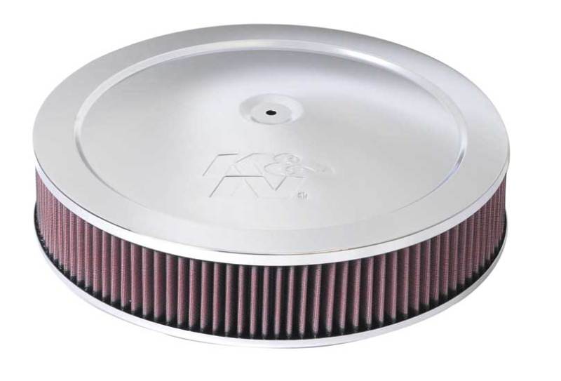 K&N Engineering 60-1280 - KNN60-1280 - K&N 14in Red Custom Air Cleaner Assembly - 5.125in ID x 14in OD x 2.75in H x 1.25in Drop Base - Shipped in Europe - Tuningsupply.com