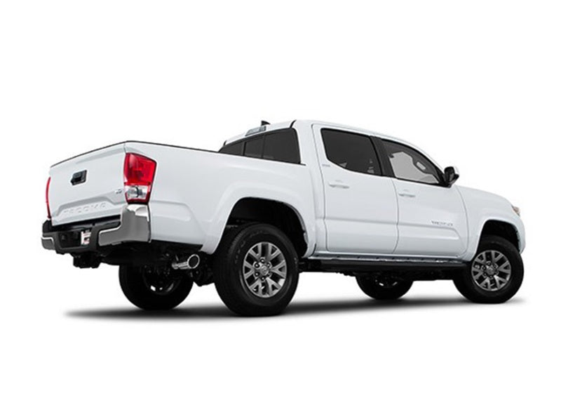 Borla 140680 - BOR140680 - Borla 2016 Toyota Tacoma 3.5L V6 Auto 4DR CC SB S-Type 2.5in Single Left Rear Exit 4in Tip Exhaust - Shipped in Europe - Tuningsupply.com