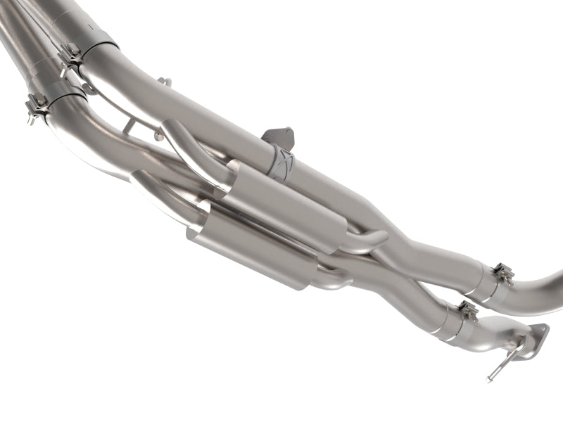 aFe 49-33154-P - AFE49-33154-P - aFe 22-26 Ford Bronco V6 3.0L (tt) Vulcan Series 3in 304SS Cat-Back Exhaust System w/ Polished Tips - Shipped in Europe - Tuningsupply.com