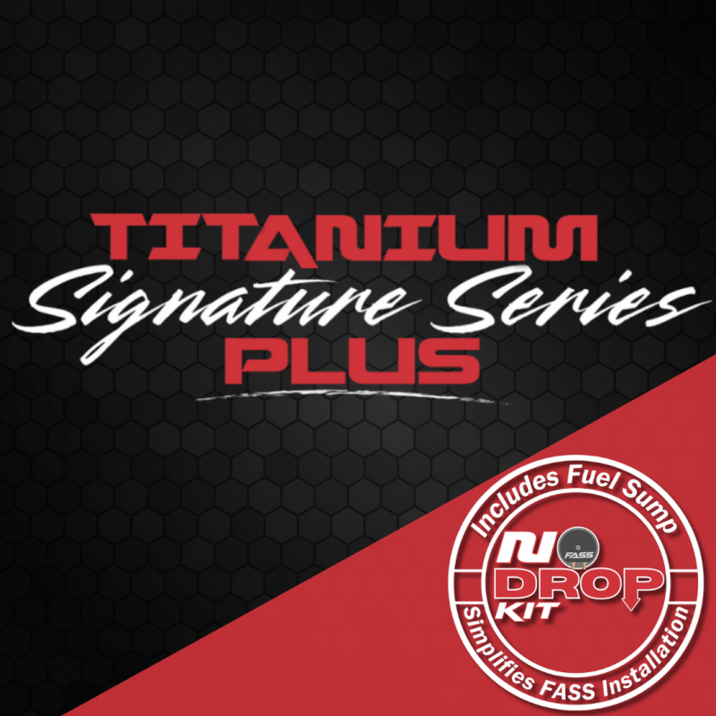 FASS Fuel Systems NDTSPD07100G - FASSNDTSPD07100G - FASS 05-18 / 21-23 Dodge Cummins 2500/3500 100gph No Drop Titanium Plus Fuel System - Shipped in Europe - Tuningsupply.com