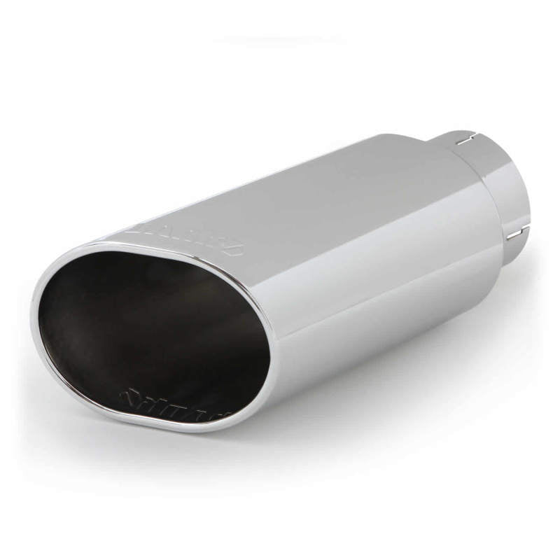Banks Power 52926 - GBE52926 - Banks Power Tailpipe Tip Kit - SS Obround Slash Cut - Chrome - 4in Tube - 5in X 6in X 14in - Shipped in Europe - Tuningsupply.com