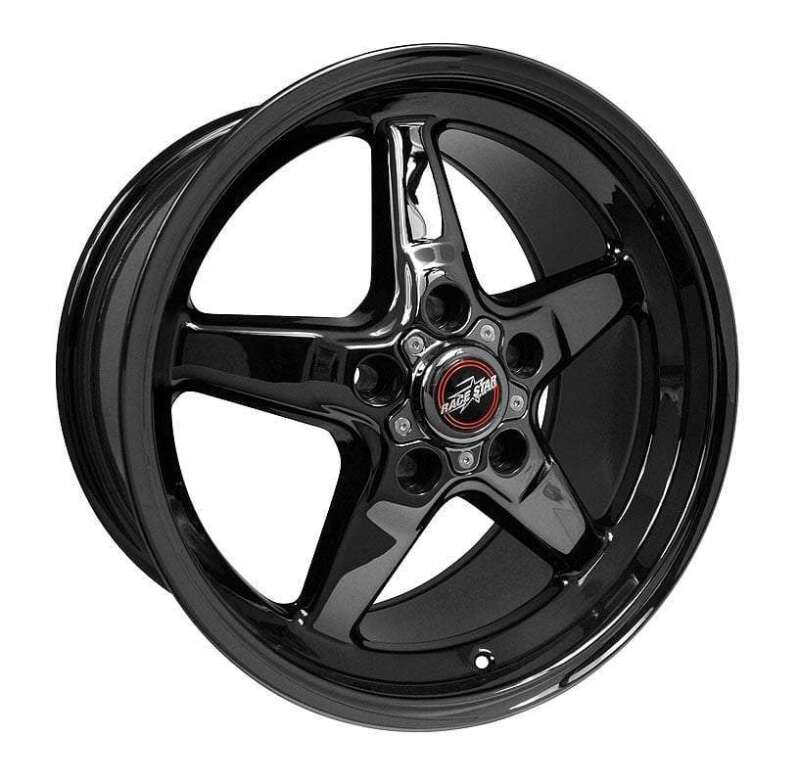 Race Star 92-770847B - RST92-770847B - Race Star 92 Drag Star 17x7.00 5x5.50bc 4.25bs ET6 Direct Drill Black Wheel - Shipped in Europe - Tuningsupply.com