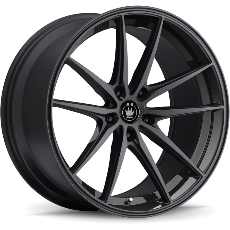 Konig OS88508455 - KNGOS88508455 - Konig Oversteer 18x8 5x108 ET45 Gloss Black - Shipped in Europe - Tuningsupply.com