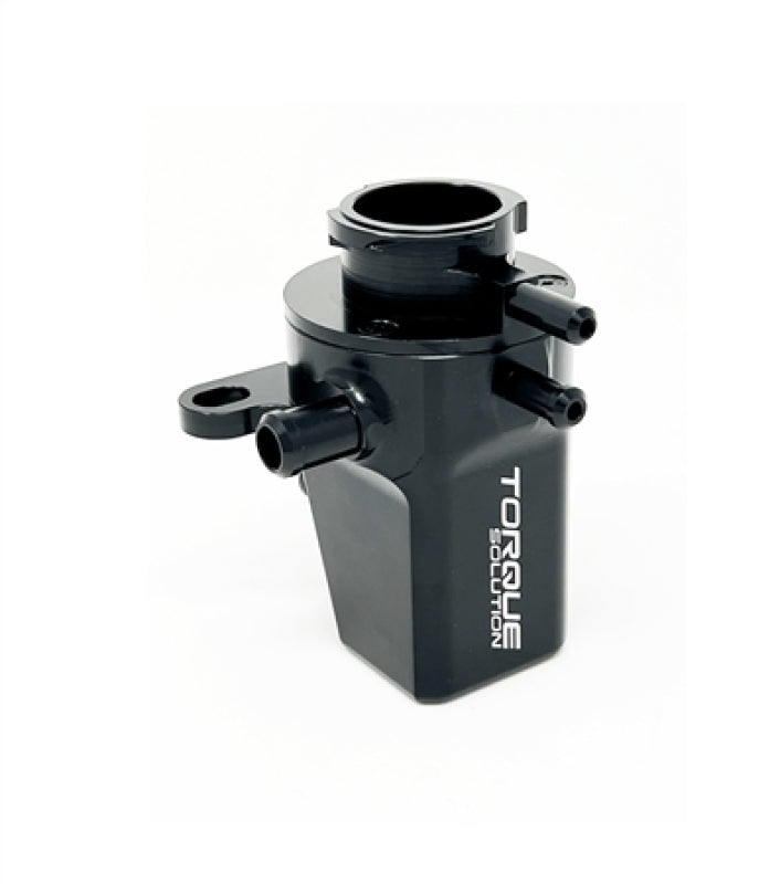 Torque Solution TS-SU-679BK - TQSTS-SU-679BK - Torque Solution Coolant Expansion Tank: Subaru WRX 02-07 / STI 04-22 / Forester XT 04-08 - Black - Shipped in Europe - Tuningsupply.com