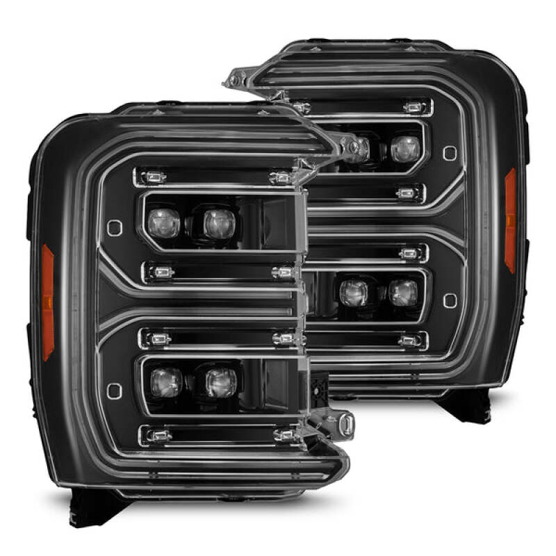 AlphaRex 880894 - ARX880894 - AlphaRex 23-26 Ford F-250 SD NOVA LED Proj Headlights Alpha Blk w/Activ Light/Seq Signal/Switchback - Shipped in Europe - Tuningsupply.com