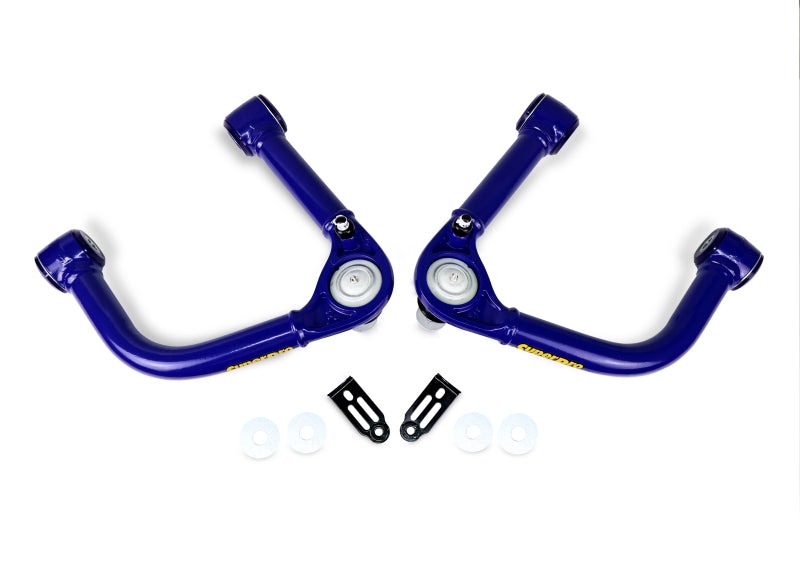 Superpro TRC6740 - SPRTRC6740 - SuperPro 22-23 Toyota Tundra Fixed Offset Front Upper Control Arm Set - Shipped in Europe - Tuningsupply.com