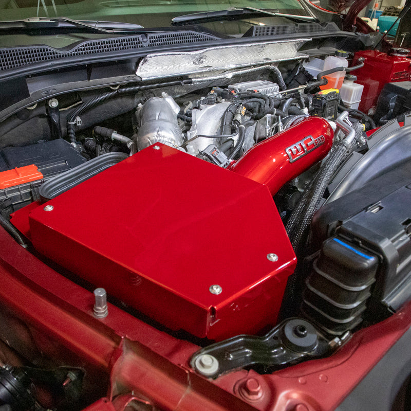 Wehrli WCF100702-GW - WCFWCF100702-GW - Wehrli 20-24 Chevrolet 6.6L L5P Duramax 4in Intake Kit - Gloss White - Shipped in Europe - Tuningsupply.com