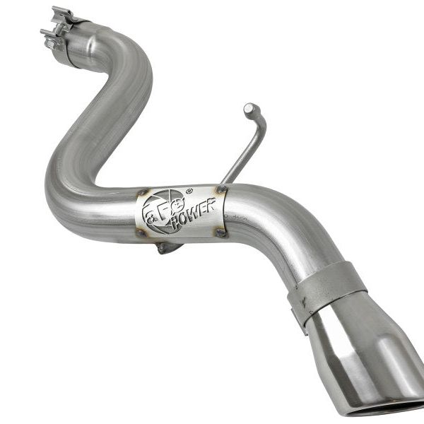aFe 49-48070-1P - AFE49-48070-1P - aFe MACH Force-Xp Axle-Back Exhaust System w/Polished Tip 18-20 Jeep Wrangler L4-2.0T / V6-3.6L - Shipped in Europe - Tuningsupply.com