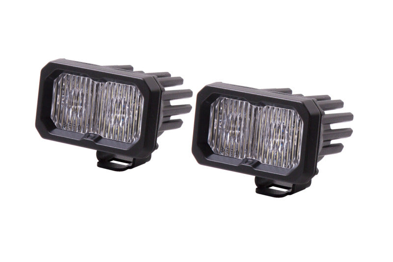 Diode Dynamics DD6406P - DIODD6406P - Diode Dynamics Stage Series 2 In LED Pod Pro - White Fog Standard ABL (Pair) - Shipped in Europe - Tuningsupply.com