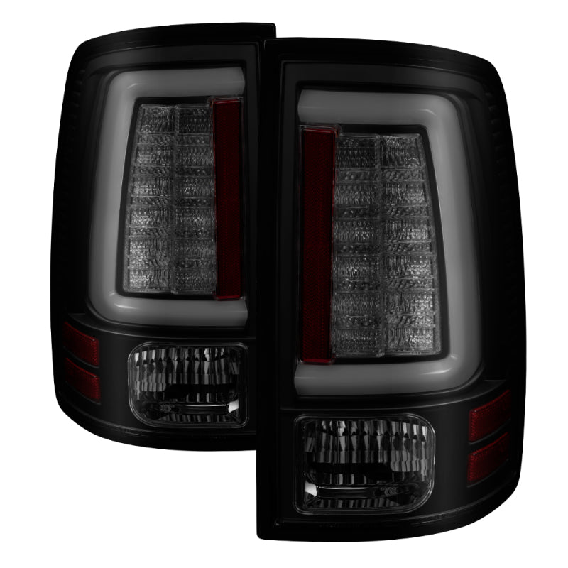 SPYDER 5084033 - SPY5084033 - Spyder 09-16 Dodge Ram 1500 Light Bar LED Tail Lights - Black Smoke ALT-YD-DRAM09V2-LED-BSM - Shipped in Europe - Tuningsupply.com