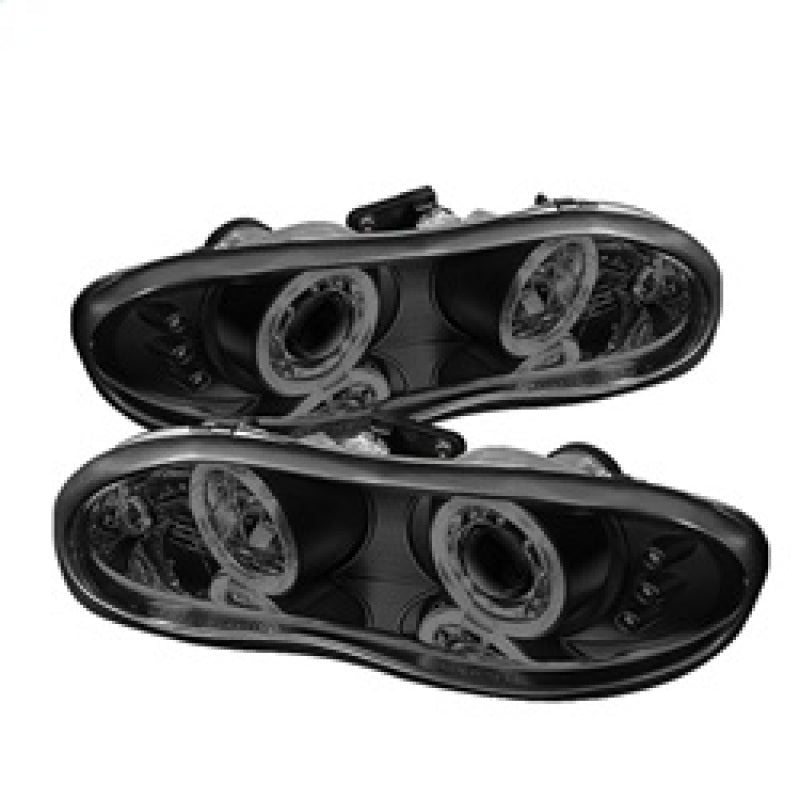 SPYDER 5078261 - SPY5078261 - Spyder Chevy Camaro 98-02 Projector Headlights LED Halo LED Blk Smke - Low H1 PRO-YD-CCAM98-HL-BSM - Shipped in Europe - Tuningsupply.com