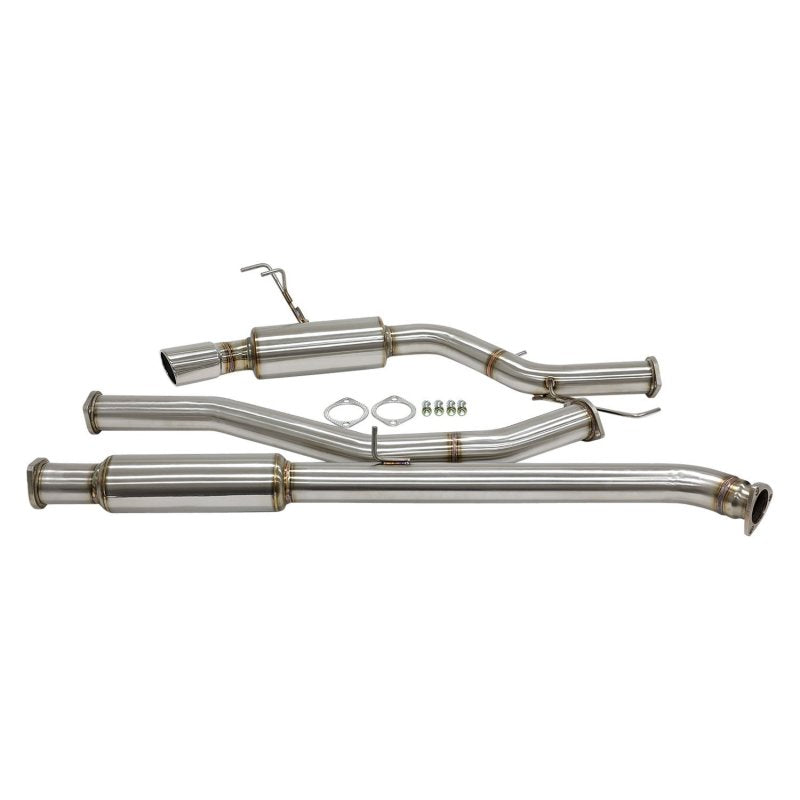 BLOX Racing - BLOBXEX-21000 - BLOX Racing Cat-Back Exhaust System T304 SS 2016+ Honda Civic 1.5T Sedan / Hatchback (Non-Sport) - Shipped in Europe - Tuningsupply.com