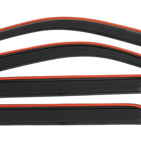 AVS 194155 - AVS194155 - AVS 09-14 Ford F-150 Supercrew Ventvisor In-Channel Front & Rear Window Deflectors 4pc - Smoke - Shipped in Europe - Tuningsupply.com