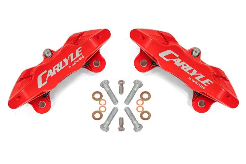 BMR Suspension DBK355 - BMRDBK355 - BMR 14-19 Chevrolet Corvette / 10-15 Camaro Brake Calipers Only for 15in Conversion Kit - Red - Shipped in Europe - Tuningsupply.com