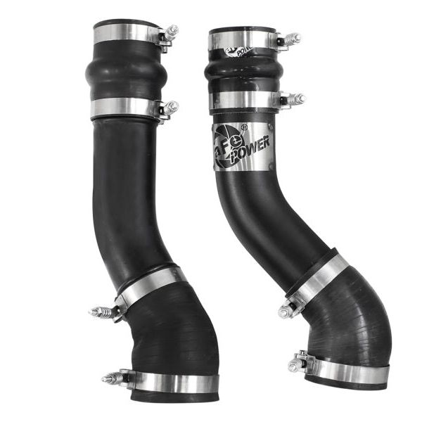 aFe 46-20068-B - AFE46-20068-B - aFe Bladerunner 3 inch Black Intercooler Hot Side Tube Dodge Diesel Trucks 94-02 L6-5.9L - Shipped in Europe - Tuningsupply.com