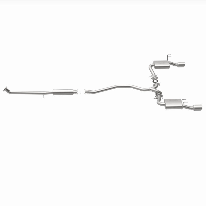 Magnaflow 19312 - MAG19312 - MagnaFlow Cat-Back 2016 Honda Civic (Sedan Only) 1.5L L4 Turbo 2.25in SS Dual Outlet - Shipped in Europe - Tuningsupply.com