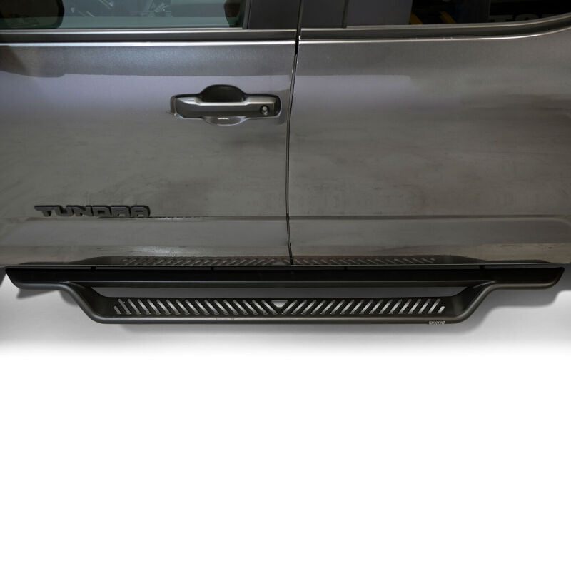 Westin 20-44235 - WES20-44235 - Westin 22-26 Toyota Tundra CrewMax Cab Outlaw Drop Running Boards - Textured Black - Shipped in Europe - Tuningsupply.com