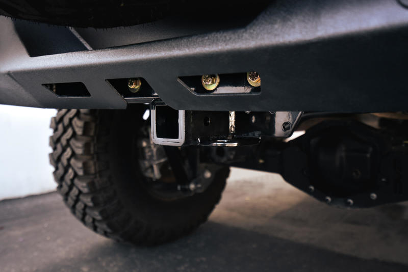 DV8 Offroad AHJP-02 - DVEAHJP-02 - DV8 Offroad 07-21 Jeep Wrangler (JK/JL) Bolt-On Hitch w/o Lights - Shipped in Europe - Tuningsupply.com